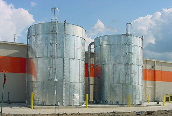 Galvanized Storage Tanks